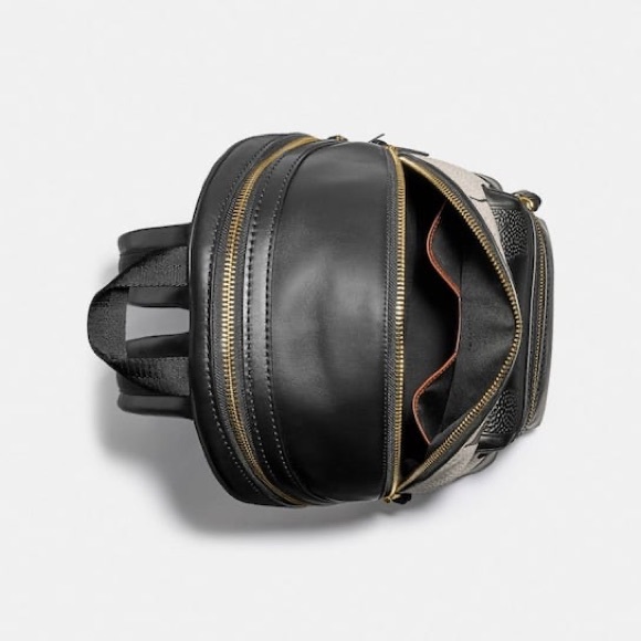 Coach Disney Mickey Mouse X Keith Haring Collaboration Academy Backpack - Picture 16 of 16